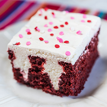 Recipe - Red Velvet Poke Cake
